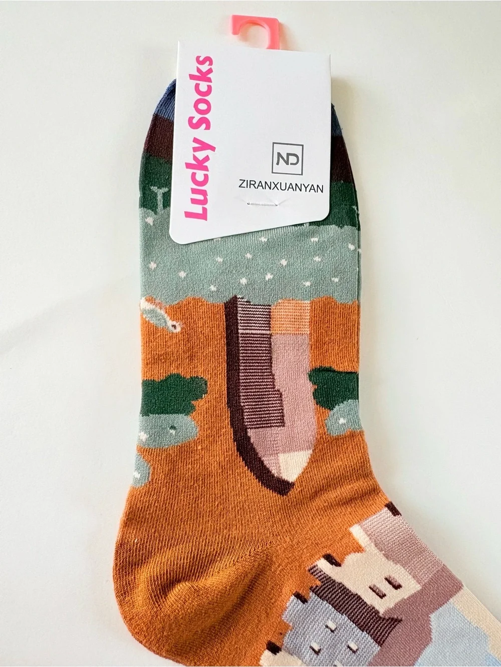 3 Pairs Artistic Crew Socks Bundle NWT Unisex US 6.5–8
